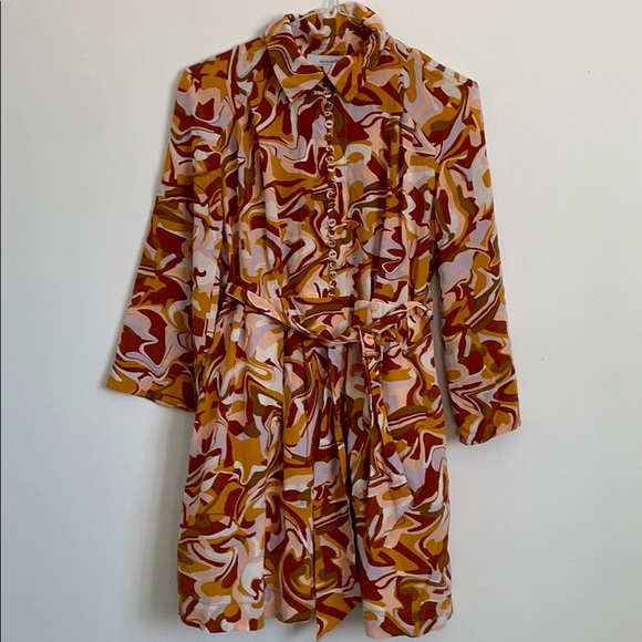 Karen Walker buttoned silk dress - Picture 5 of 7